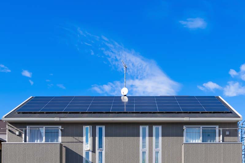 太陽光発電設置